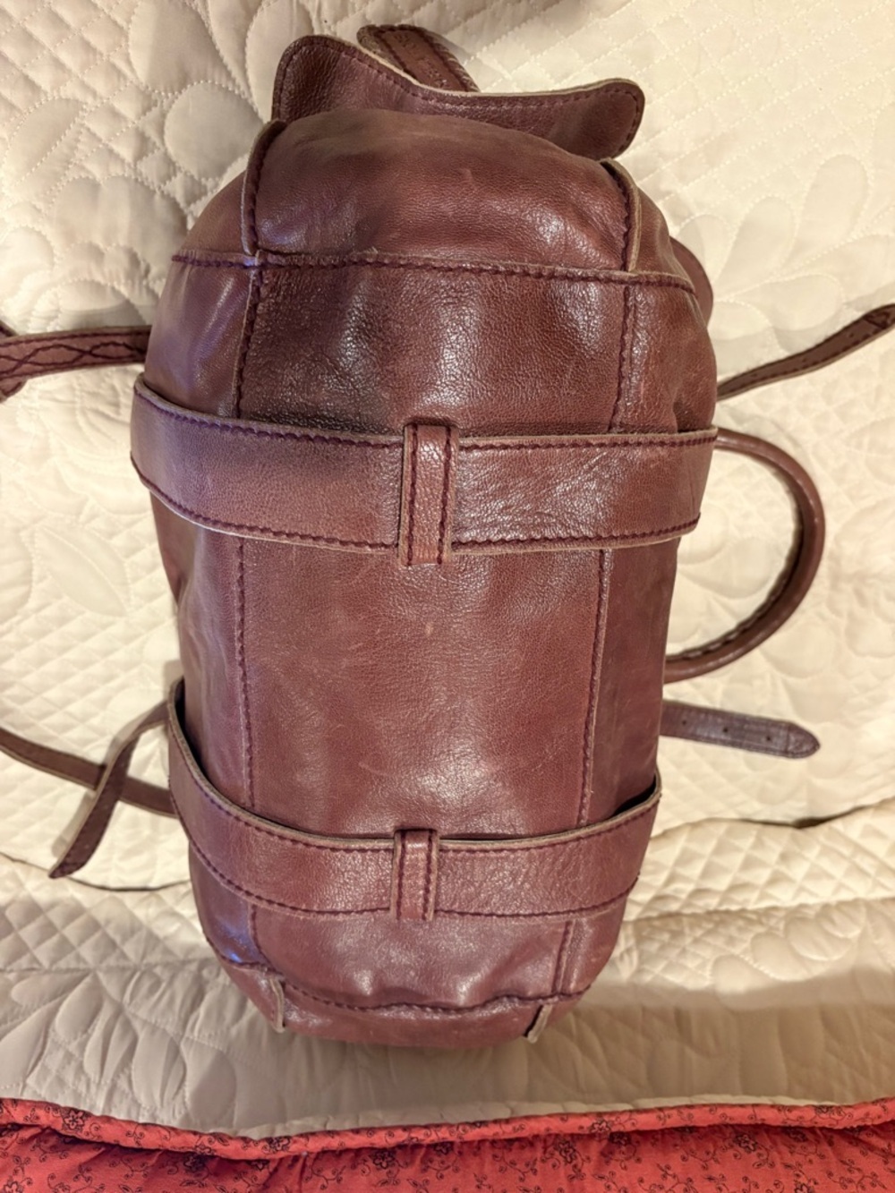 Isabella Fiore leather handbag brown - Picture 5 of 16